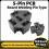 High Temperature Resistant 4/5 Pin PCB Mount Relays Socket-4P 6