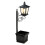 Decorative Solar Flower Pot Light Outdoor Wall Mount Or-1 1