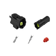 Multiple Hole Waterproof Electrical Plugs Connector with-1 hole