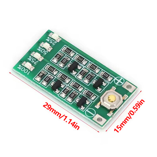 High Precisions Battery Power Indicator For 3 Cell Liion 11.10V 2