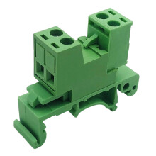Reliable Rail Mount Connector Block 2-24P Option With Plated-2P