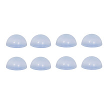 8-delige dikke rubberen scheidingsvoeten voor het-Wit 16x8mm