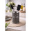 Black Silver Utensil Holder 16cm Crushed Diamond 4
