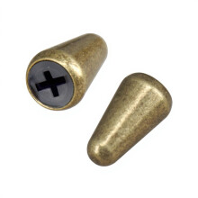 Boutons universels de commutateurs de micro de-Bronze antique