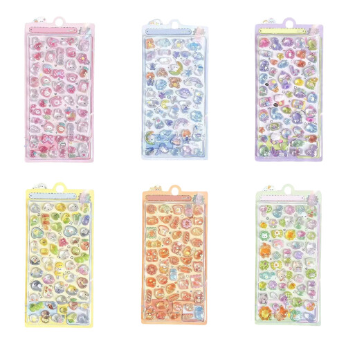 Cartoon Animal 3D Puff Mini Sticker DIY Tiny Decal For-G