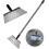 Kraftig hagespade 54" stål flat spade 1