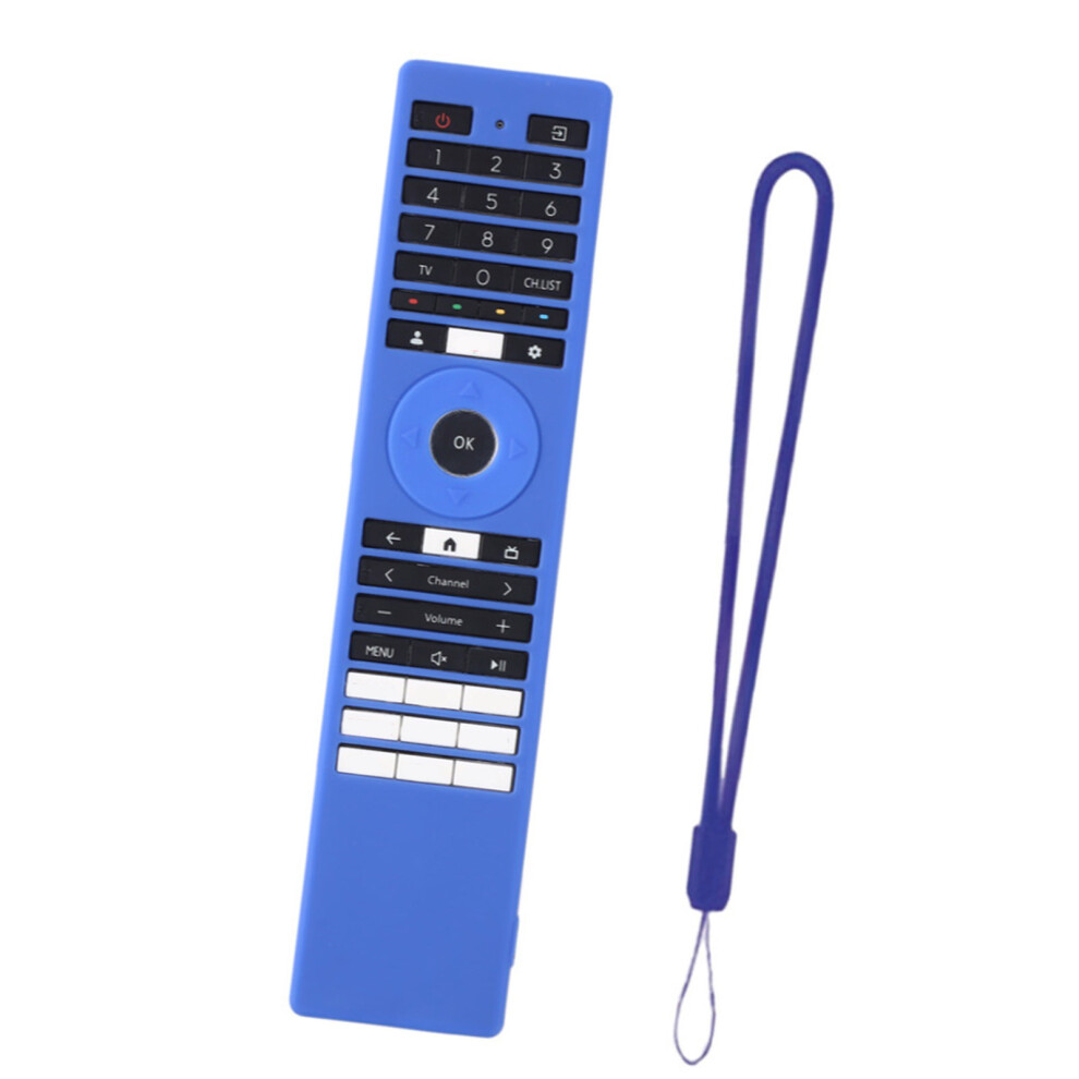 Silicone Remote Case Shock Absorbing Structure Ergonomic- Blue 7751001384431