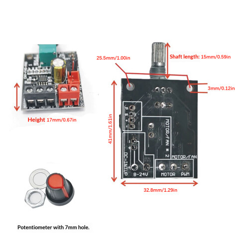 Integrated 4Wire PWM Speed Regulator for Brushless-1 pack 2