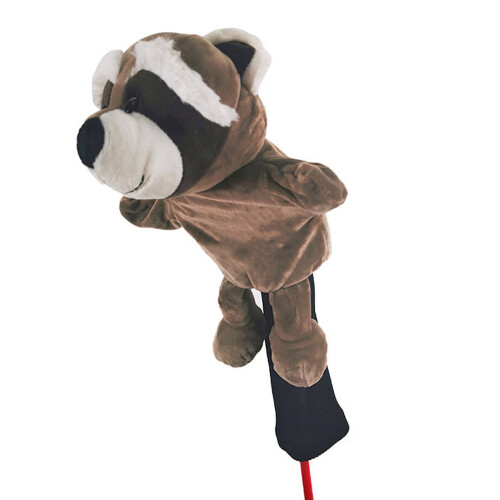 Raccoon golfklubbhuvudskydd set