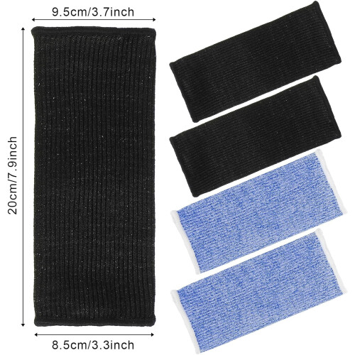 Protective Arm Sleeves Cut-Resistant Nylon HPPE 2