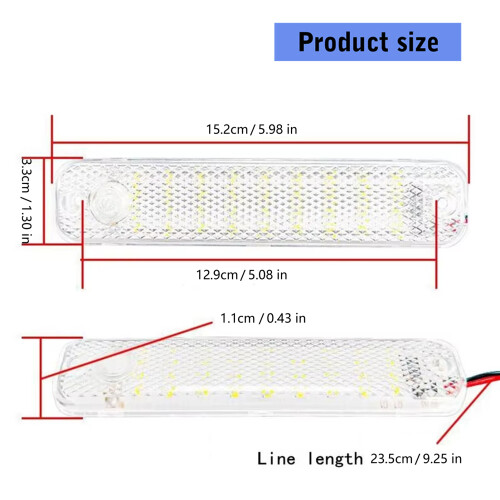 LED Ceiling Lights Providing High Brightness 36 LEDs with Low 2