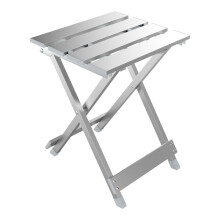 Aluminum Folding Side Table Portable Outdoor 24x16 in