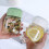 Glass mini water bottle cute design 150ml 3