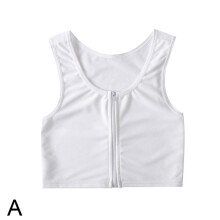 Gaine poitrine zippée, soutien-gorge sculptant, taille Y0