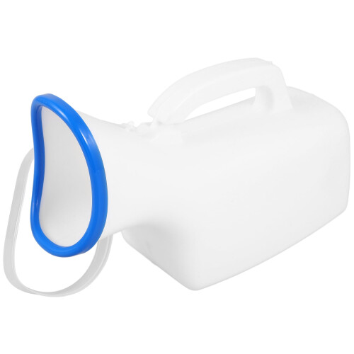 Gjenbrukbart urinal i plast til kvinner – ergonomisk, 20 cm