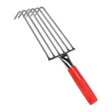 Ráca Sliogán Trá Uirlis Gairdín Éadrom 33cm 6-Tine