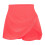 Dame plisserede sportsshorts med bladprint, lyserøde S 3