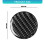 Car Door Lock Keyhole Protector Stickers Trim-gloss black 4