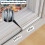 Wedges Shape Design Auto Adhesive Soundproofed-White 3 meters 5