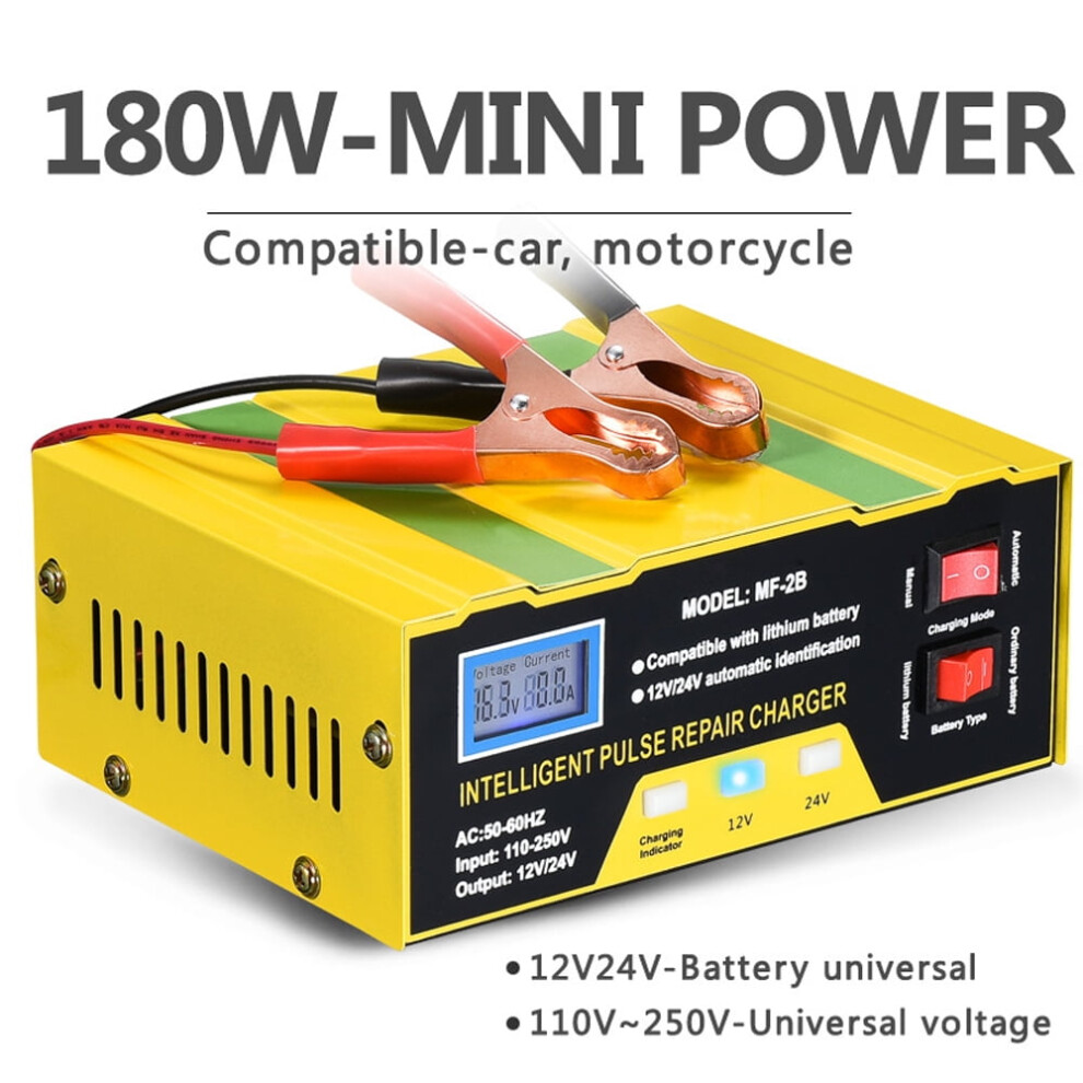 12V/24V Intelligent Battery Charger With Pulse Repair 9499224302402