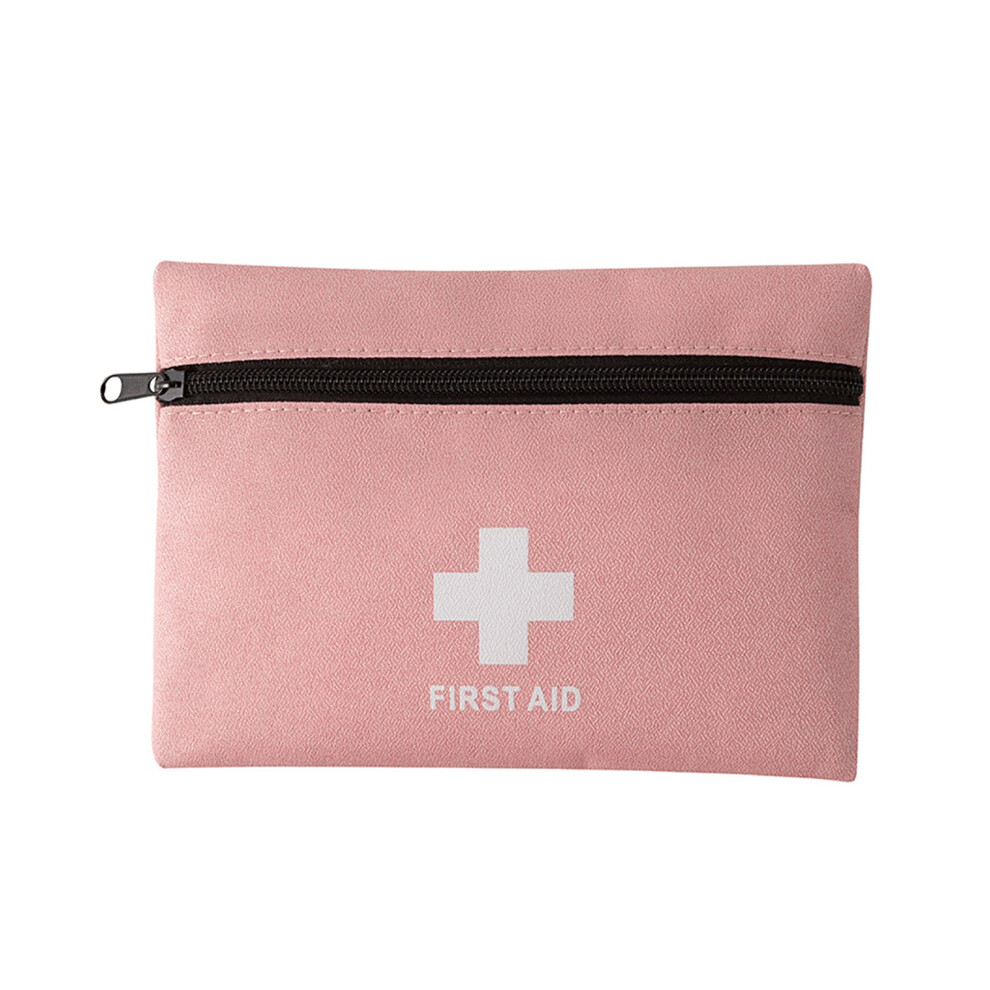 Pink Outdoor First Aid Kit For Camping Hiking Activities Wear- S
