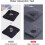 6 Pack Cotton Wrist Sweatbands 8 x 8 cm 3