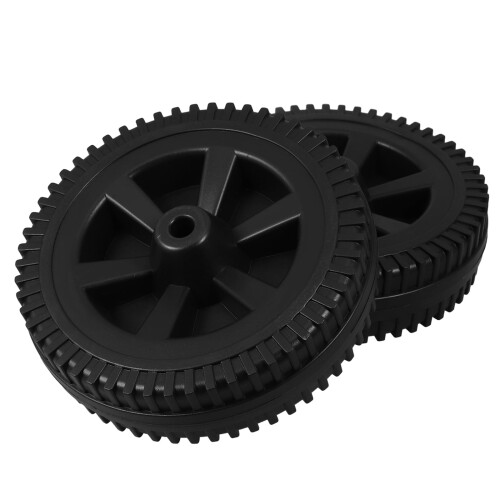 2-Pack 7-Inch PP Grill Wheels for Gas Barbecues 1