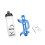 Porte-bidon pour VTT avec bidon de 750 ml bleu 2