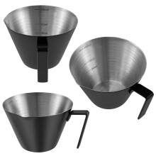 Cupán Tomhais Espresso Cruach Dhosmálta 304 3 unsa (Pacáiste de 3)
