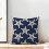 Conjunto de 2 capas de almofada azul-marinho com estrela-do-mar, 50x50cm (20x20 polegadas). 3