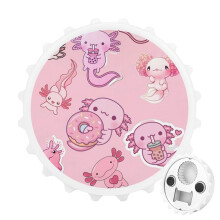 Kawaii Axolotl Bottle Opener with Magnet – 1pc