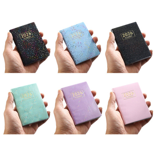 Pocket Notepad Pocket Notebook, Colorful Memo Book Small-Purple 1