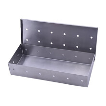 Stainless Steel BBQ Smoker Box – 22 x 9.5 x 4.5 cm