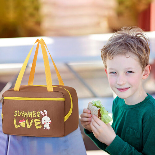 Isolierte Picknicktasche für Kinder, Oxford-Gewebe 2
