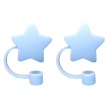 Silikon-Strohhalmüberzug für 8-mm-Strohhalme, 2er-Pack