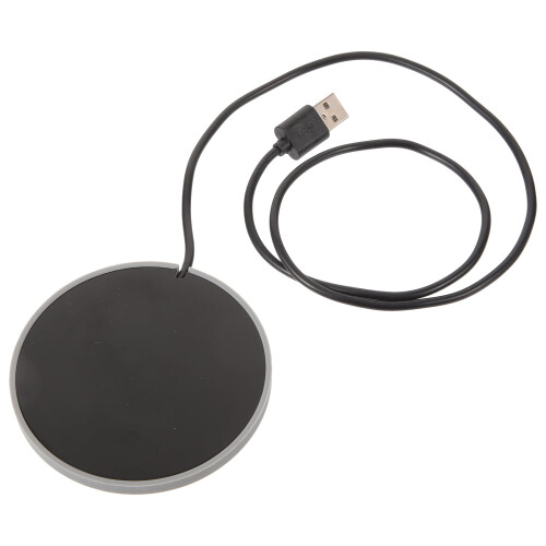 USB-krusvarmerunderlag grå 9x9cm 1