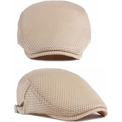 Atmungsaktive Herren-Mesh-Schirmmütze, Sommerhut (2er-Pack) 2