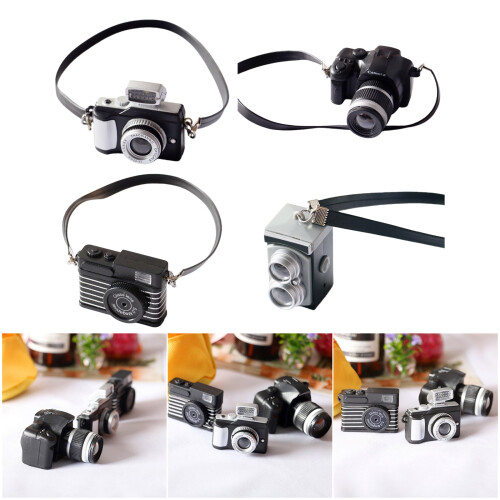 Children Safe Miniature Camera Model ABS Decorative Item DSLR-B 2