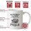 Pitbull Mom Coffee Mug - White Ceramic, Dishwasher & 3