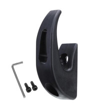 Plastic Skateboard Front Hook Electric-Black with screws
