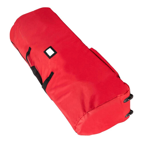 48in/55in Foldable Christmas Tree Storage Bag Ideal-small Red