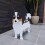 Maceta con forma de perro adorable – PVC, 34x24cm, Cocker Spaniel 3