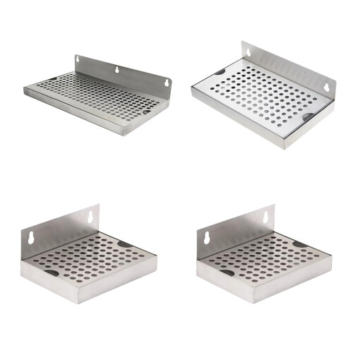 Durable 304 Nonrust Steel Wall Mounted Rectangular Bar-6 Inches 1