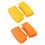 Protetores de silicone para cabos de panelas – 2 pares, resistentes ao calor 1
