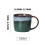Keramisk kaffekrus med gradient og ergonomisk design, 350 ml 2