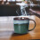 Keramisk kaffekrus med gradient og ergonomisk design, 350 ml 5