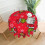 Polyester Round Tablecloth 60 in – Water-Resistant & 1