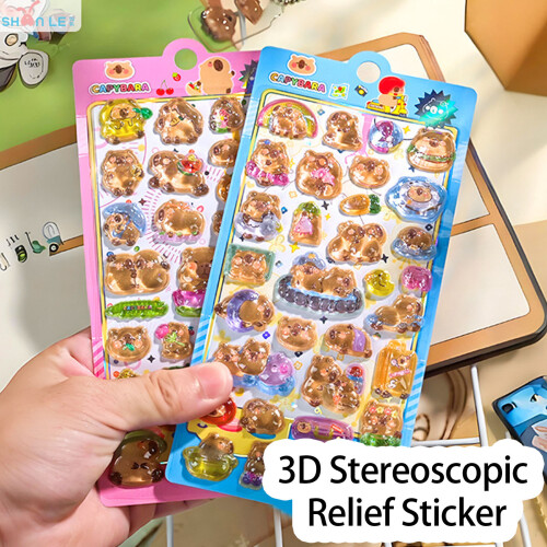 Interactive Cartoon Stickers Offering Multiple Designs-SLBHX02 2