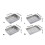 Stainless Steel Roasting Baking Pan And Wire Rack Set For-L 4