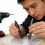Center Punch Tool for Quick Accurate Drilling on-gun. black 7